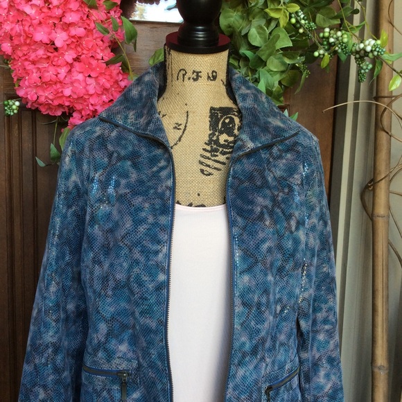 Chico's Jackets & Blazers - Chico’s leather jacket